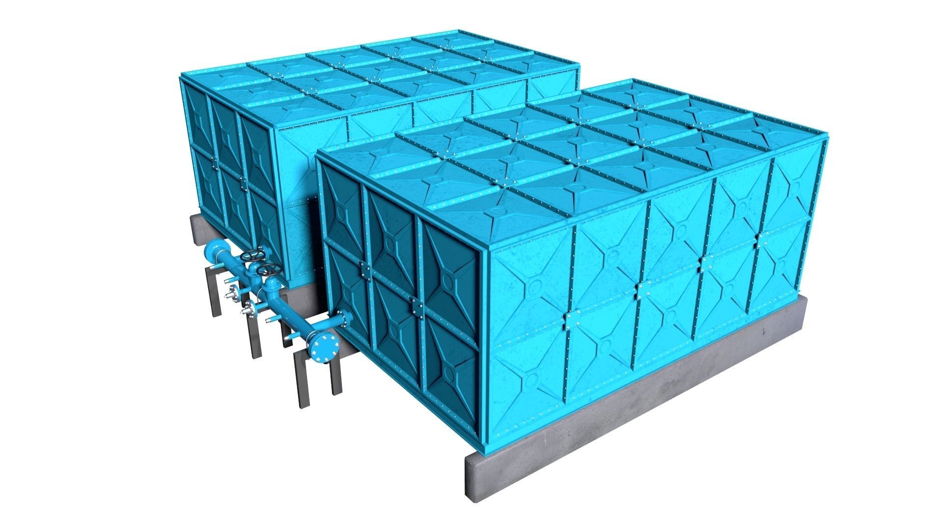 Water tank collection 1 3D model_26