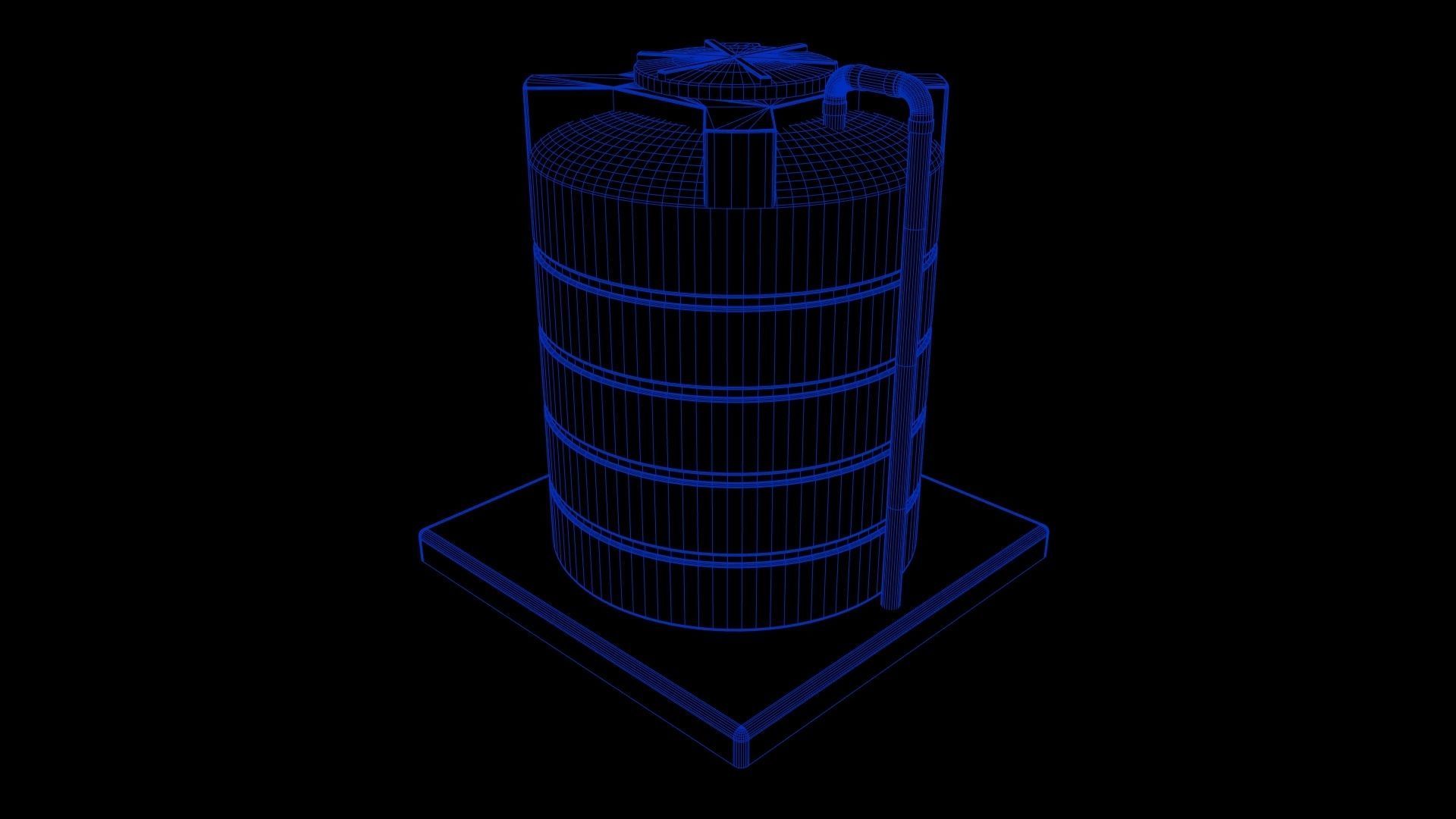 Water tank collection 1 3D model_15