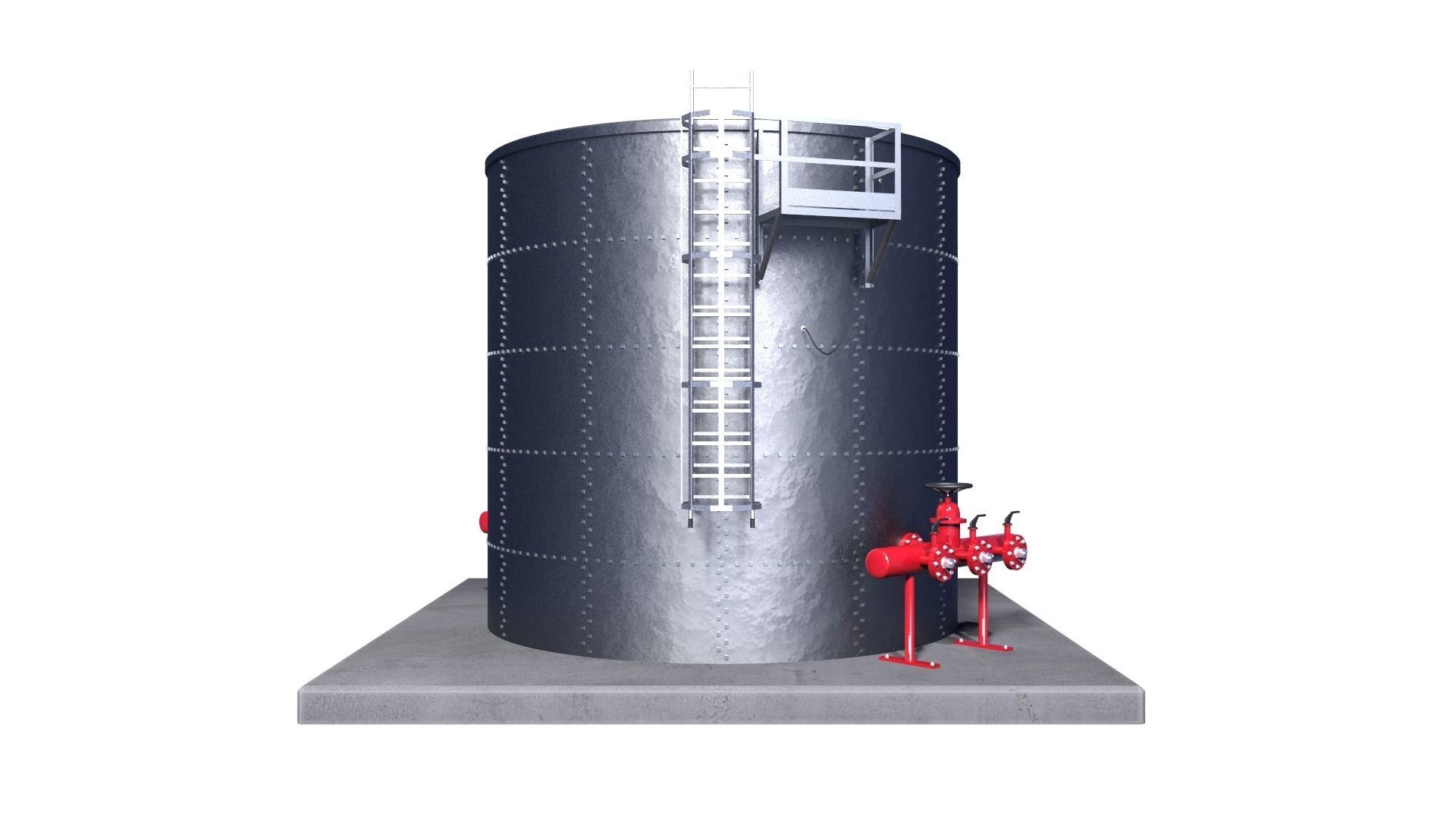 Water tank collection 1 3D model_34