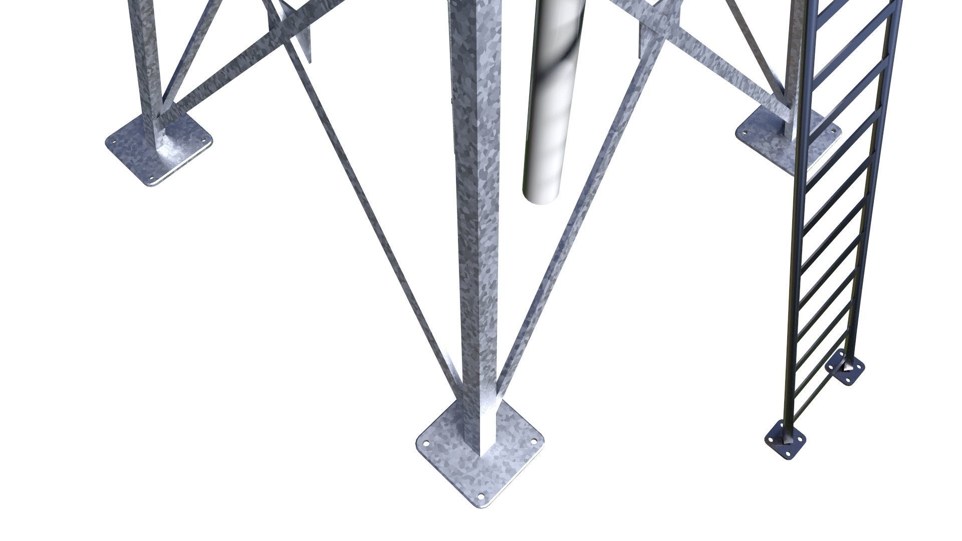 Water tank collection 1 3D model_4