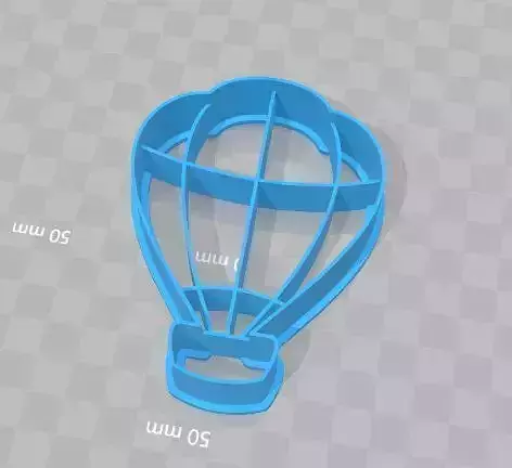 Hot Air Balloon Cookie Cutter