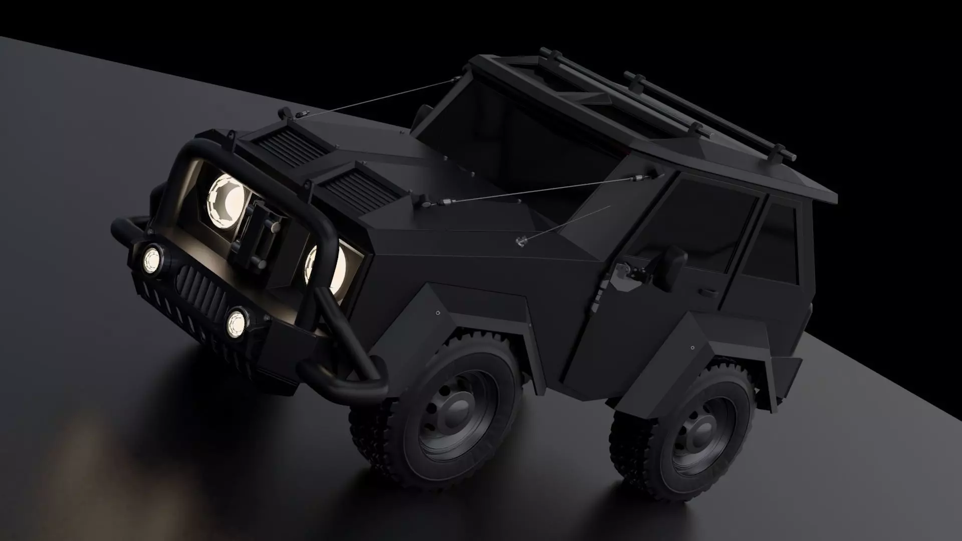 Offroad Vehicle 3D model