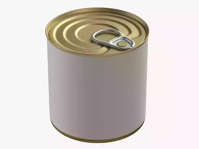 canned food round tin metal aluminium can 11