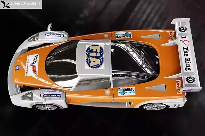 GT500ASRACING orange and race car