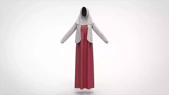 Moslem dress hijab