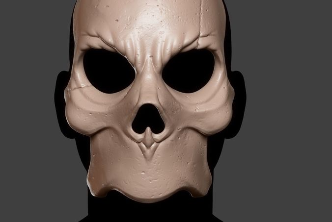Skull Mask 8 3D print model