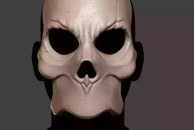 Skull Mask 8 3D print model