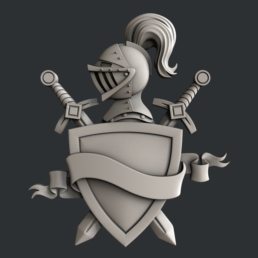 3d STL models for CNC set knight 3D model_3