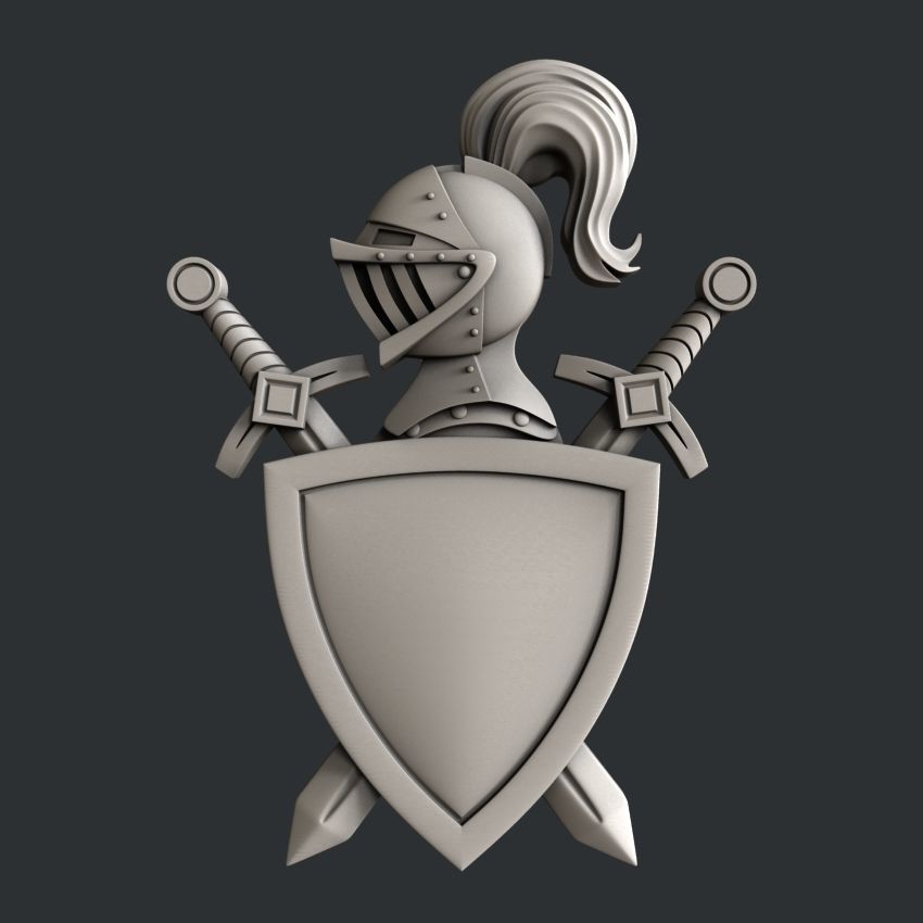 3d STL models for CNC set knight 3D model_15