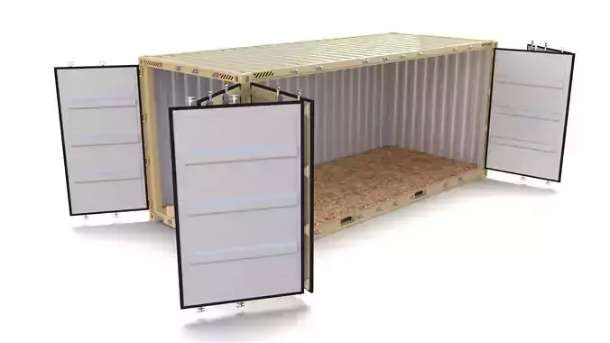 20ft Shipping Container Side Open 2