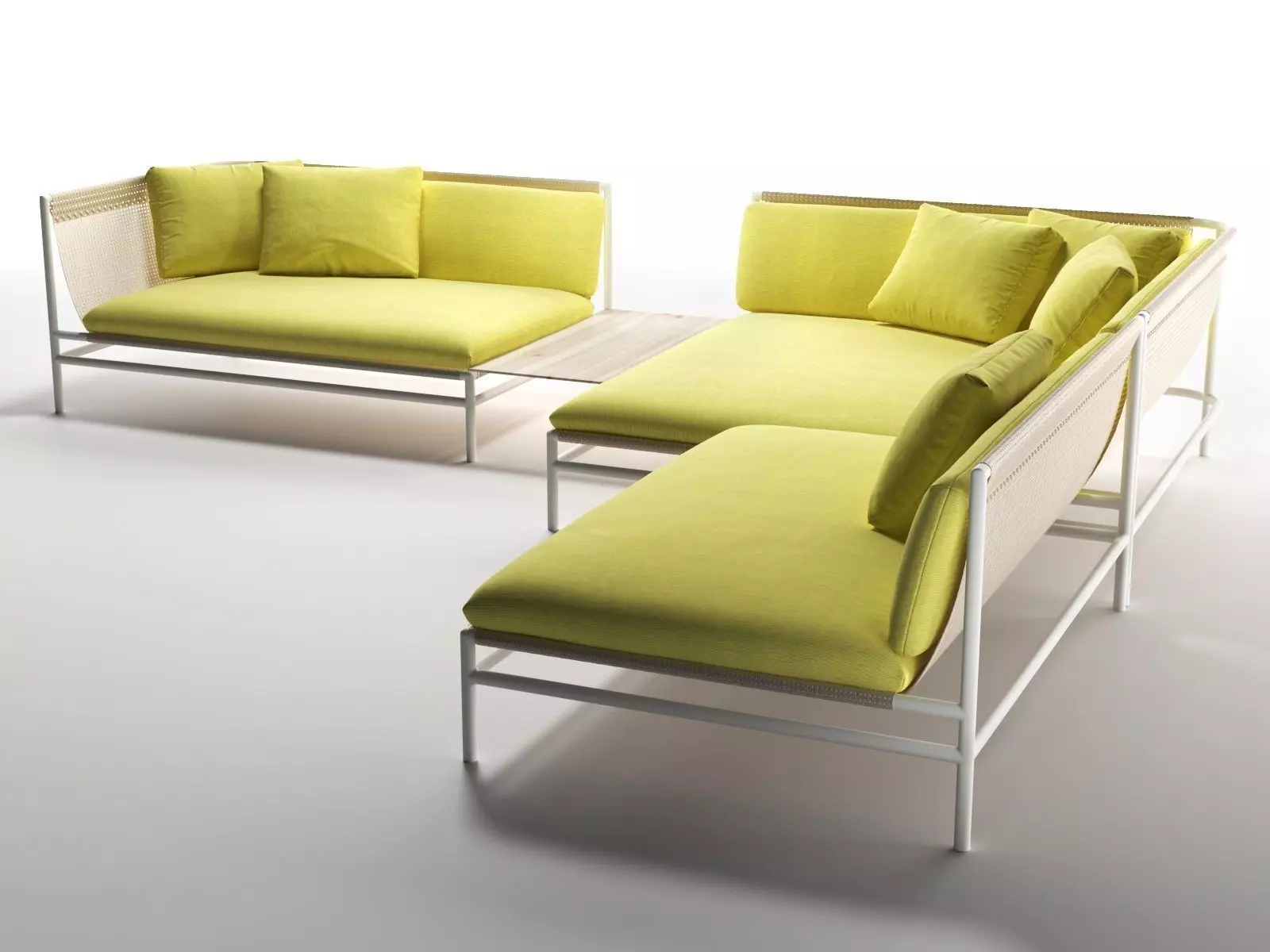 Canvas Sofa 3D model_0