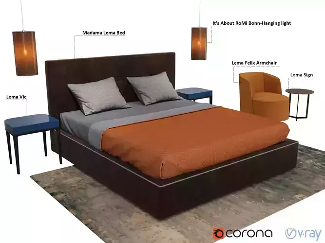 Madama Lema Bed