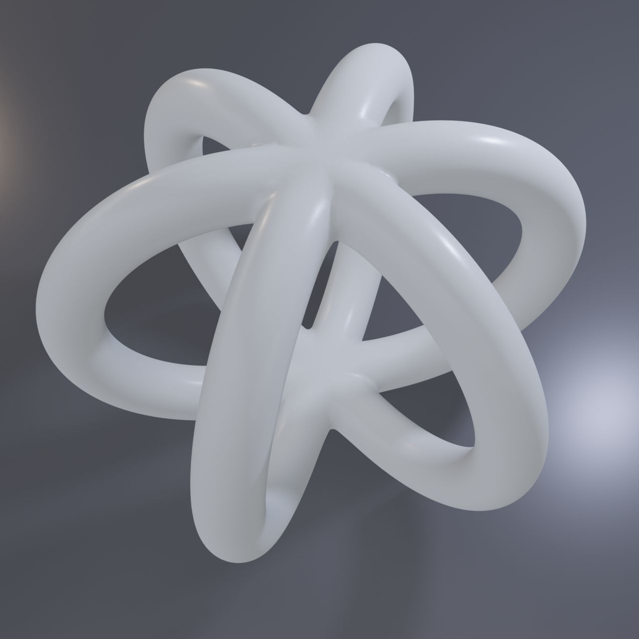 Beautiful round shape 3D print model_4