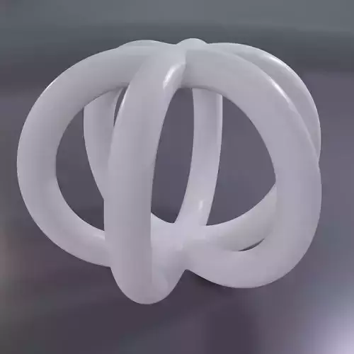 Beautiful round shape 3D print model