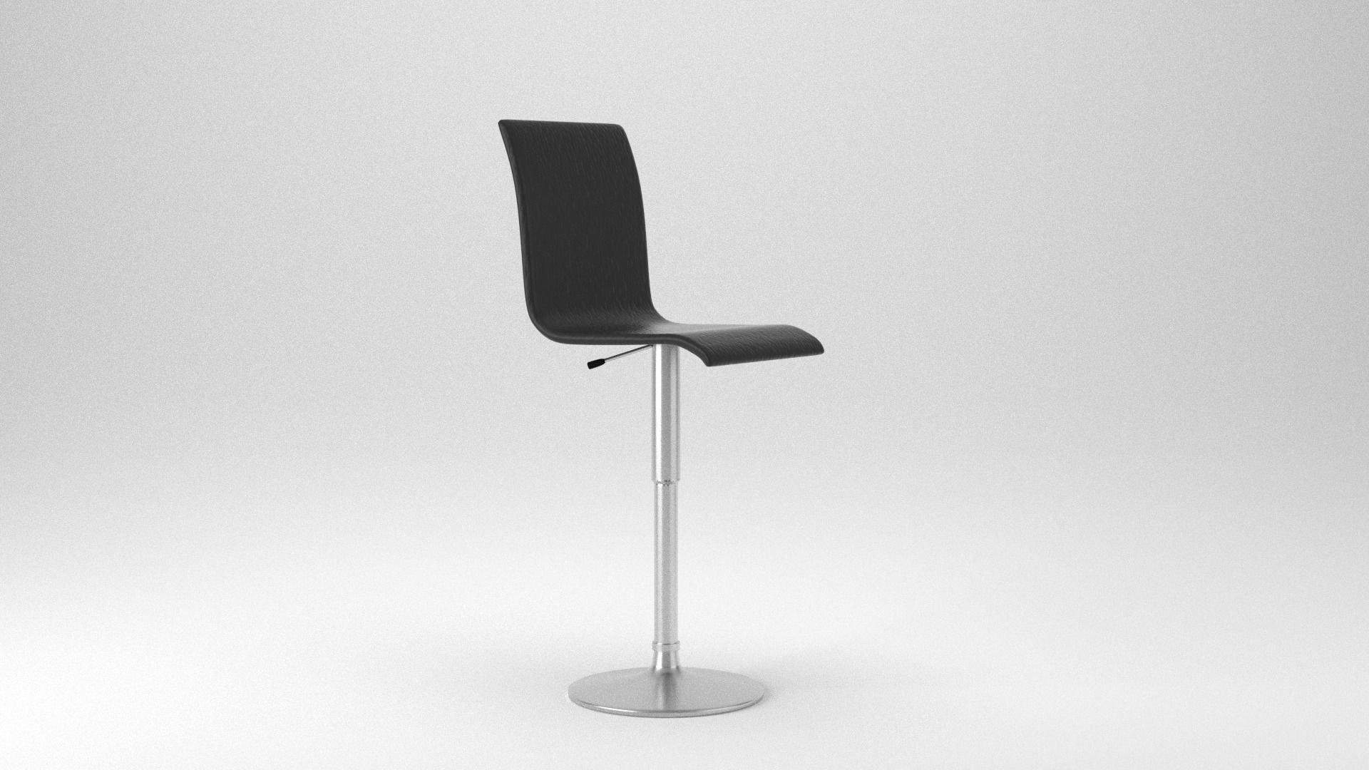 Low Poly Bar Chair
