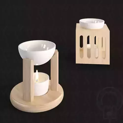 Aroma fragrance Oil Burner Sensoli 3D model