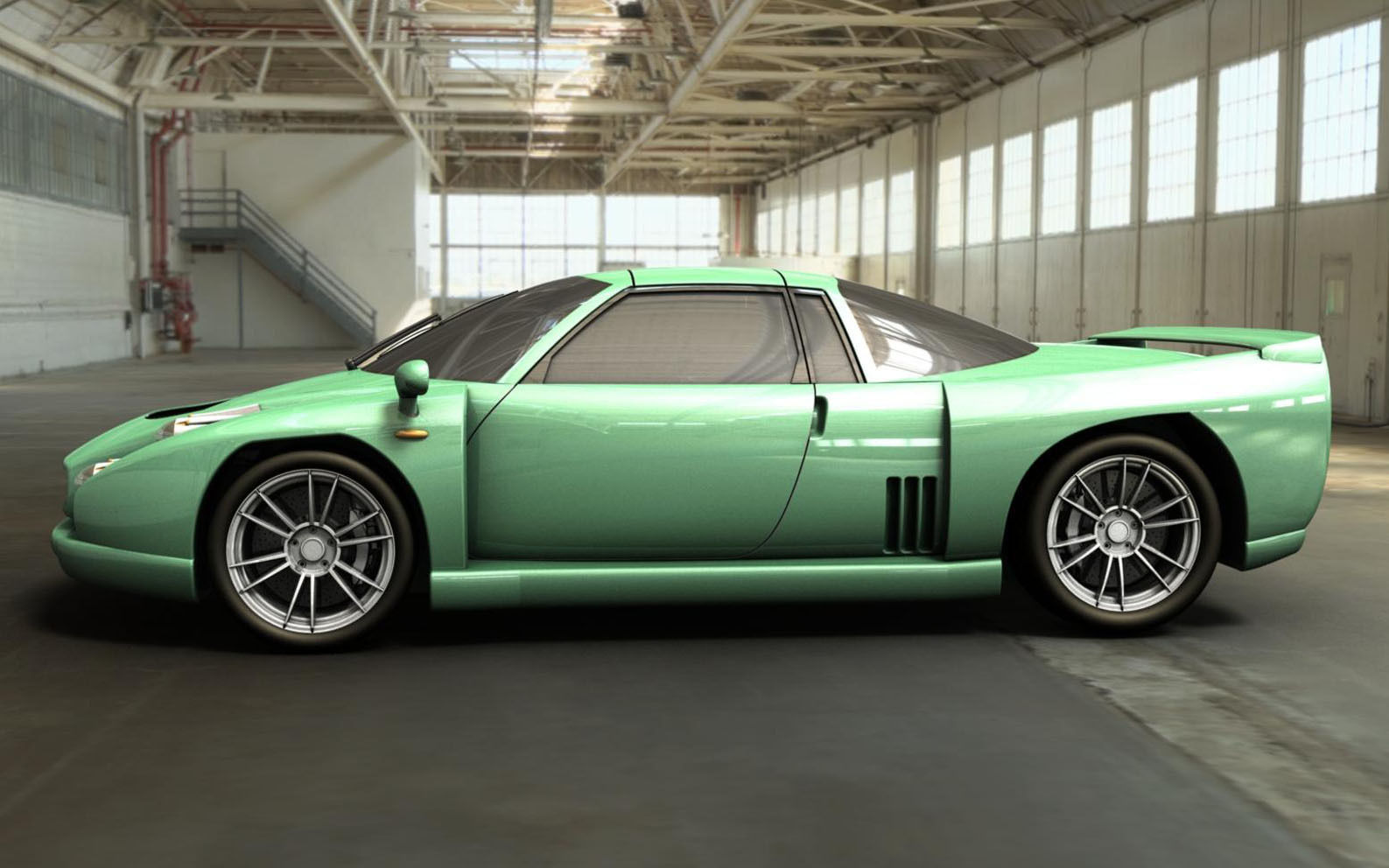 LMPStreetAS1 sports car Free 3D model_3