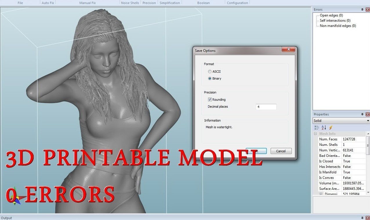 Lady in Lingerie 3D print model_1