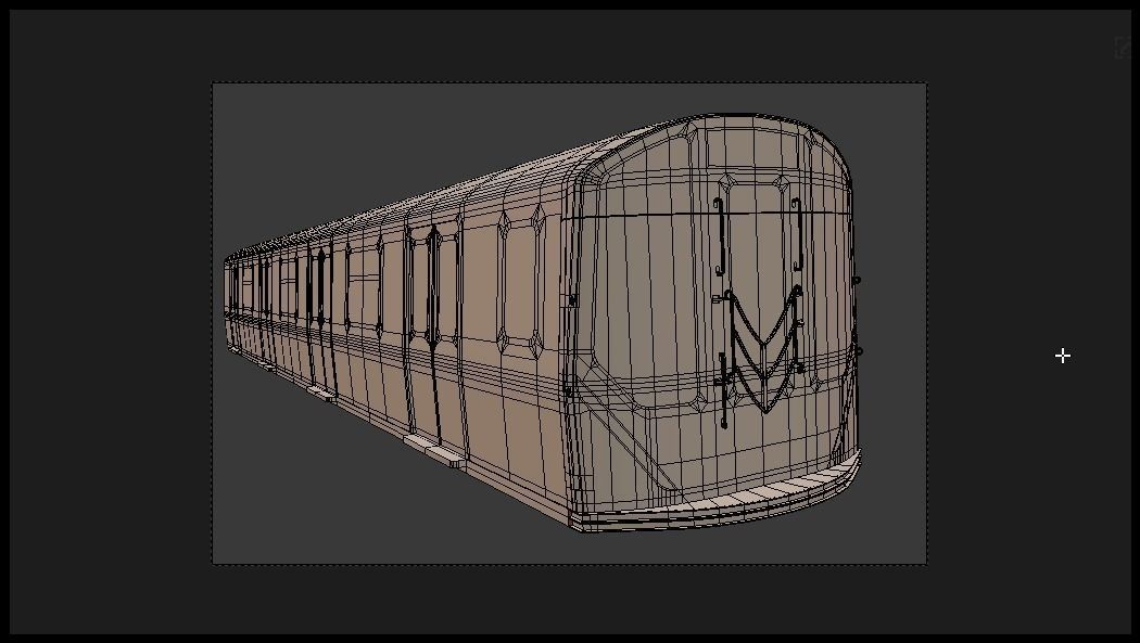 NYC subway car R211 3D model_7