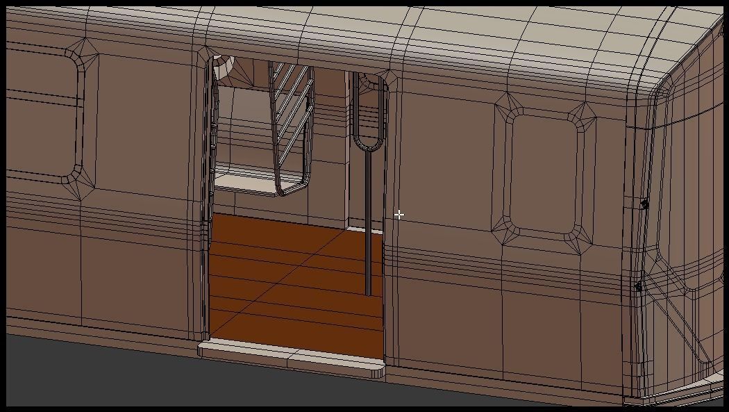 NYC subway car R211 3D model_10