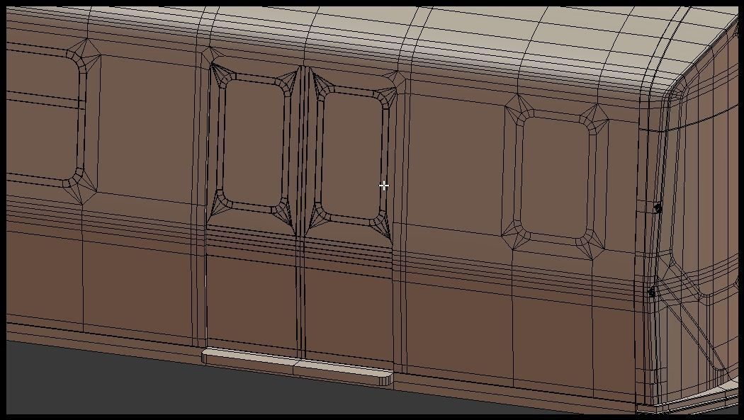 NYC subway car R211 3D model_9