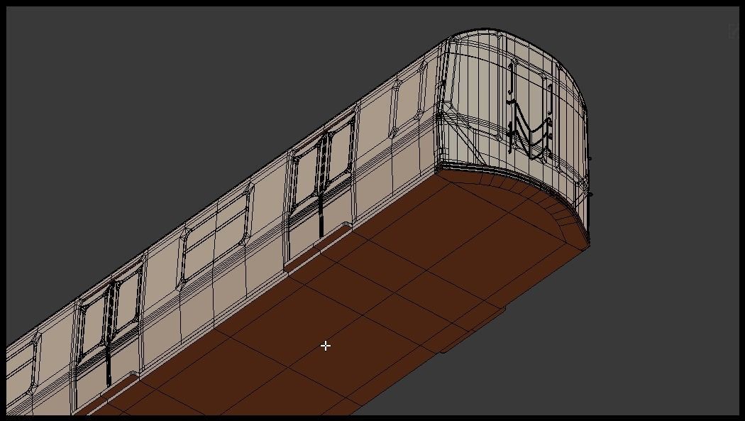 NYC subway car R211 3D model_11