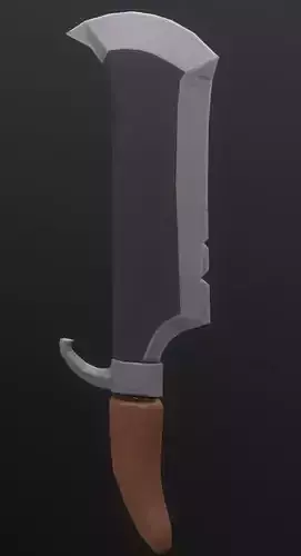 Low Poly Knife
