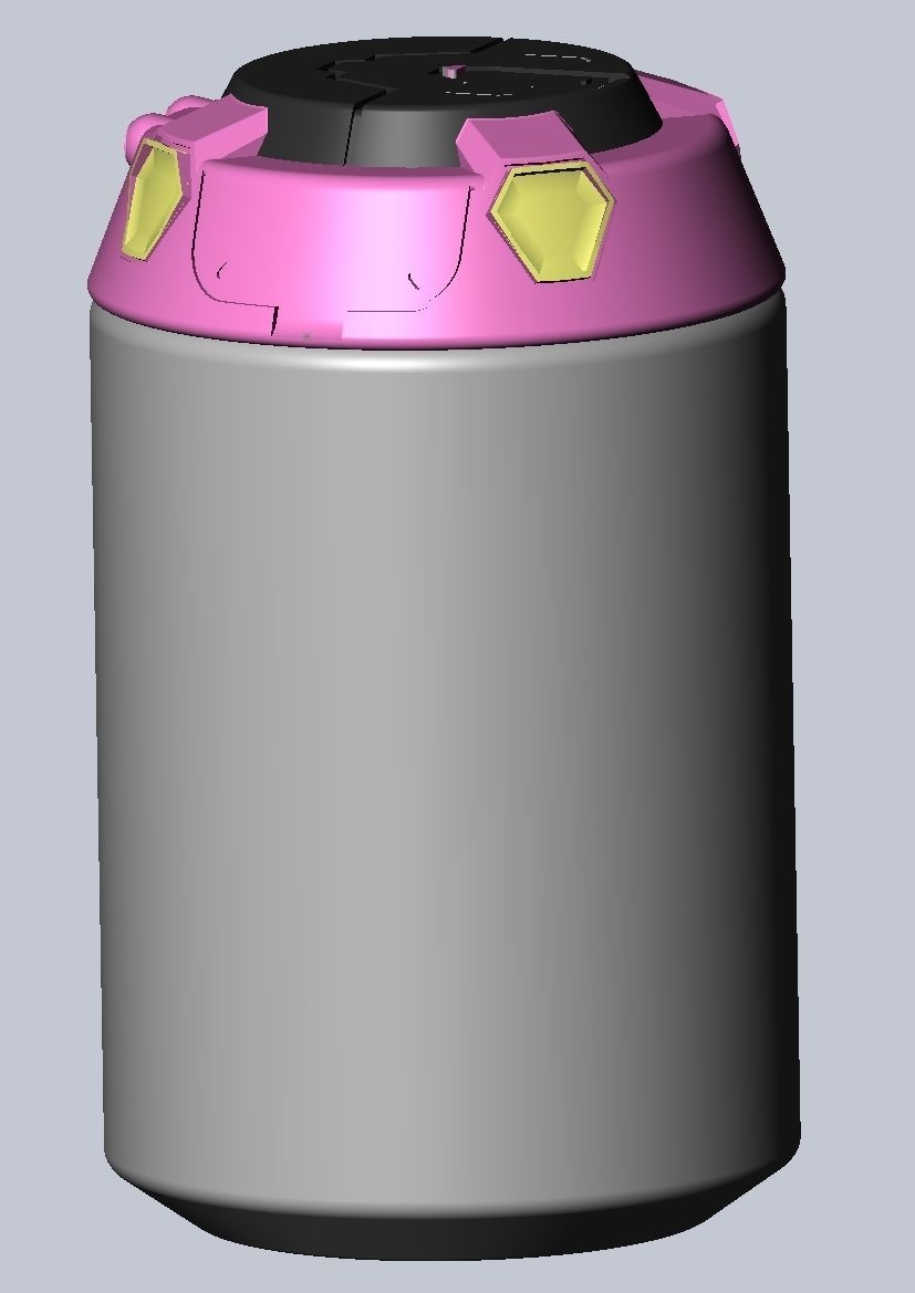 DVa Cinematic Soda Can Attachable Lid  3D print model_1