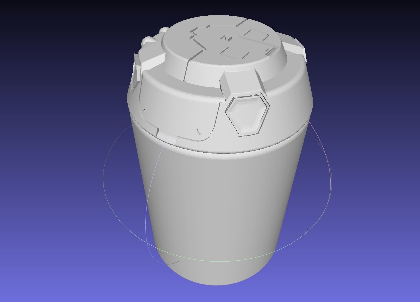 DVa Cinematic Soda Can Attachable Lid  3D print model_13