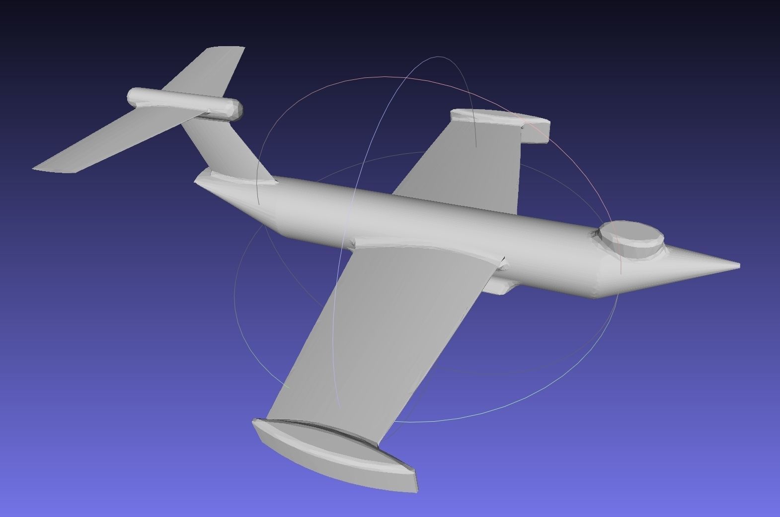 Basic Ekranoplan Inspired Ground Effect Plane 3D print model_9