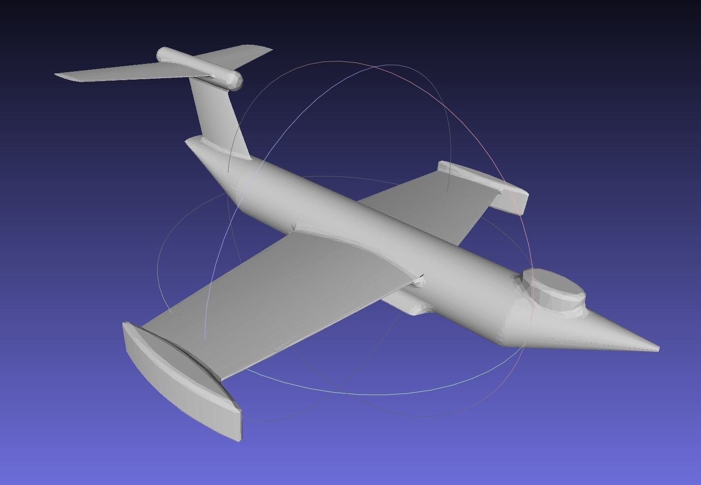 Basic Ekranoplan Inspired Ground Effect Plane 3D print model_12
