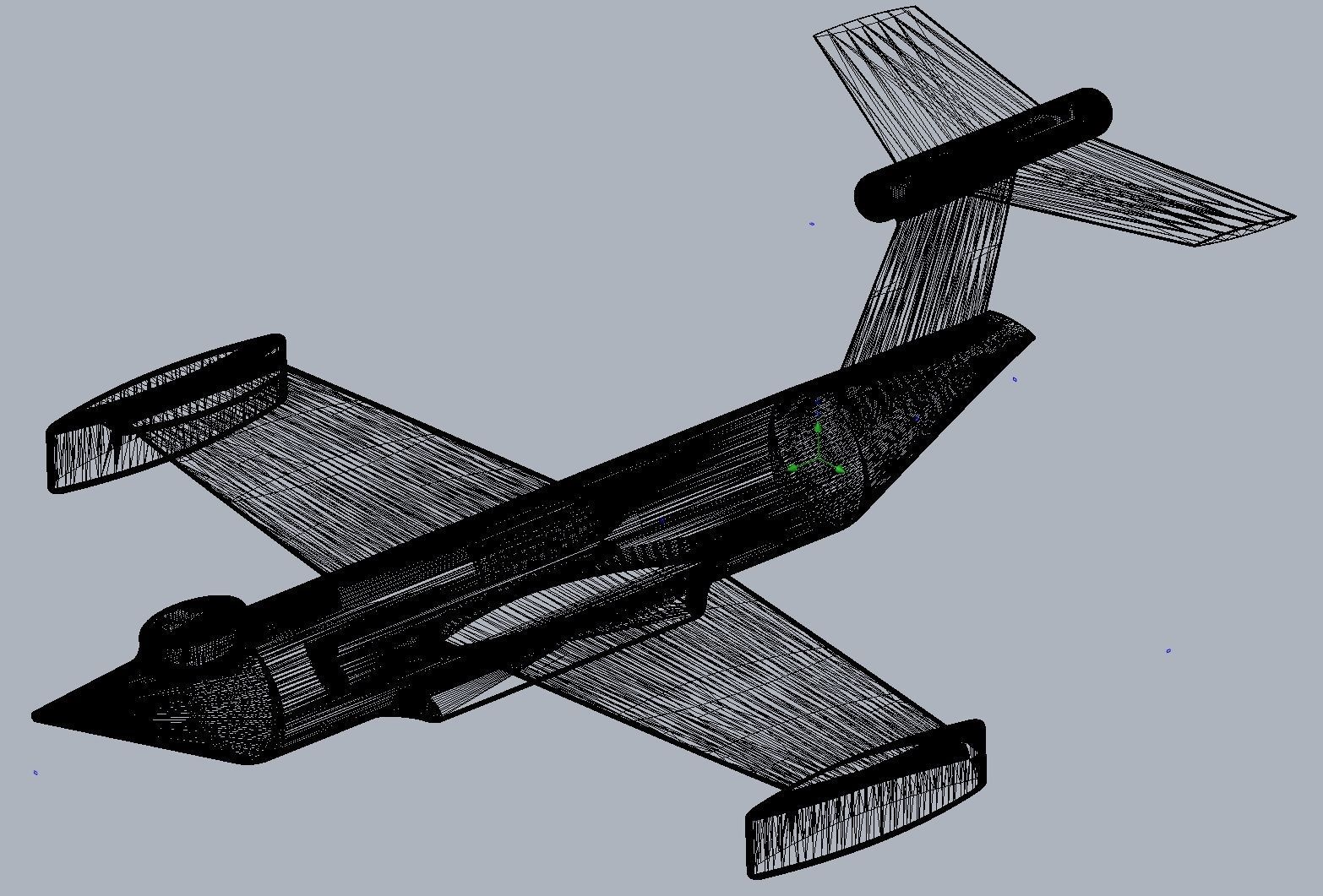 Basic Ekranoplan Inspired Ground Effect Plane 3D print model_4