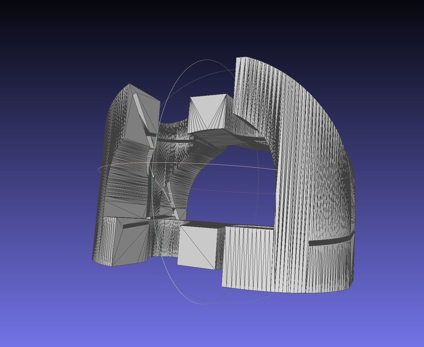 3D Logo Perspective Puzzle  3D print model_10