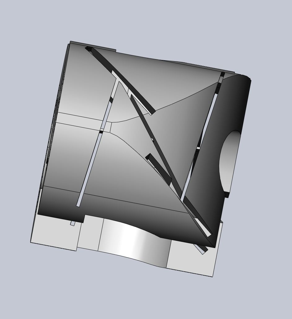 3D Logo Perspective Puzzle  3D print model_3
