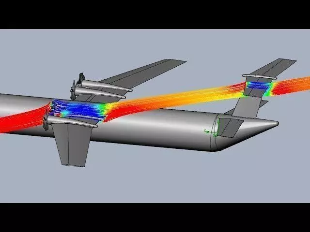 Twin Elevator Tail Airplane Design 3D print model