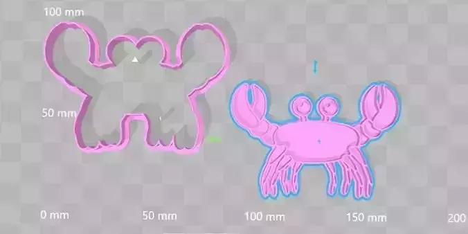 Crab Cookie Cutter