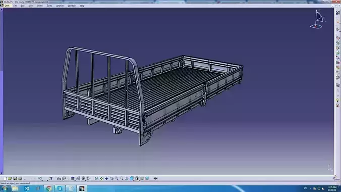 Hyundai HD65 bed truck