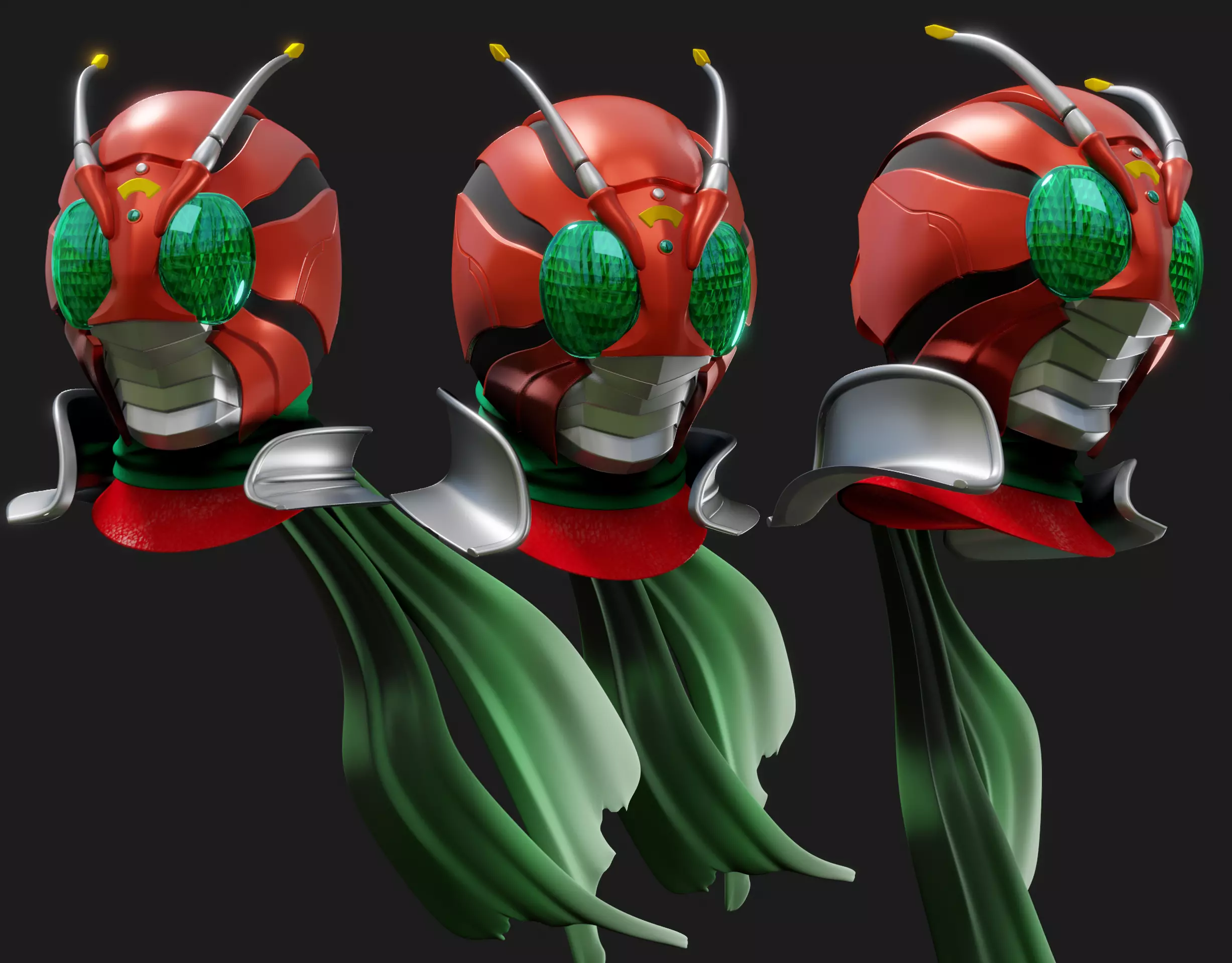Kr ZX SIC Helmet 3D print model
