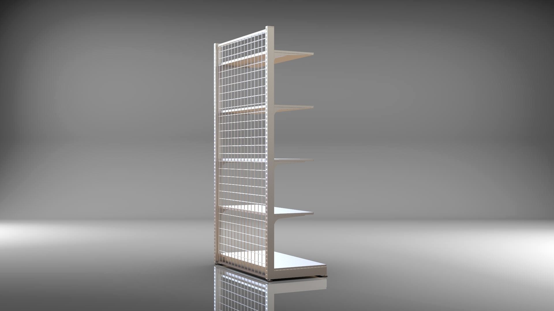 END SHELF  3D model_5