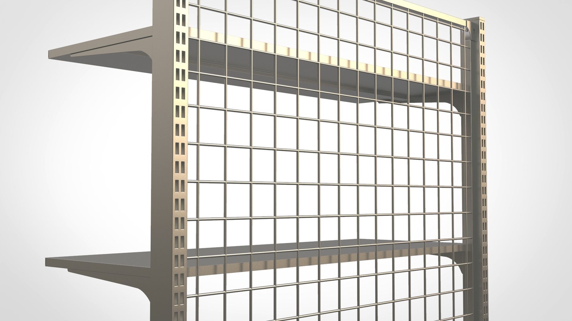 END SHELF  3D model_17