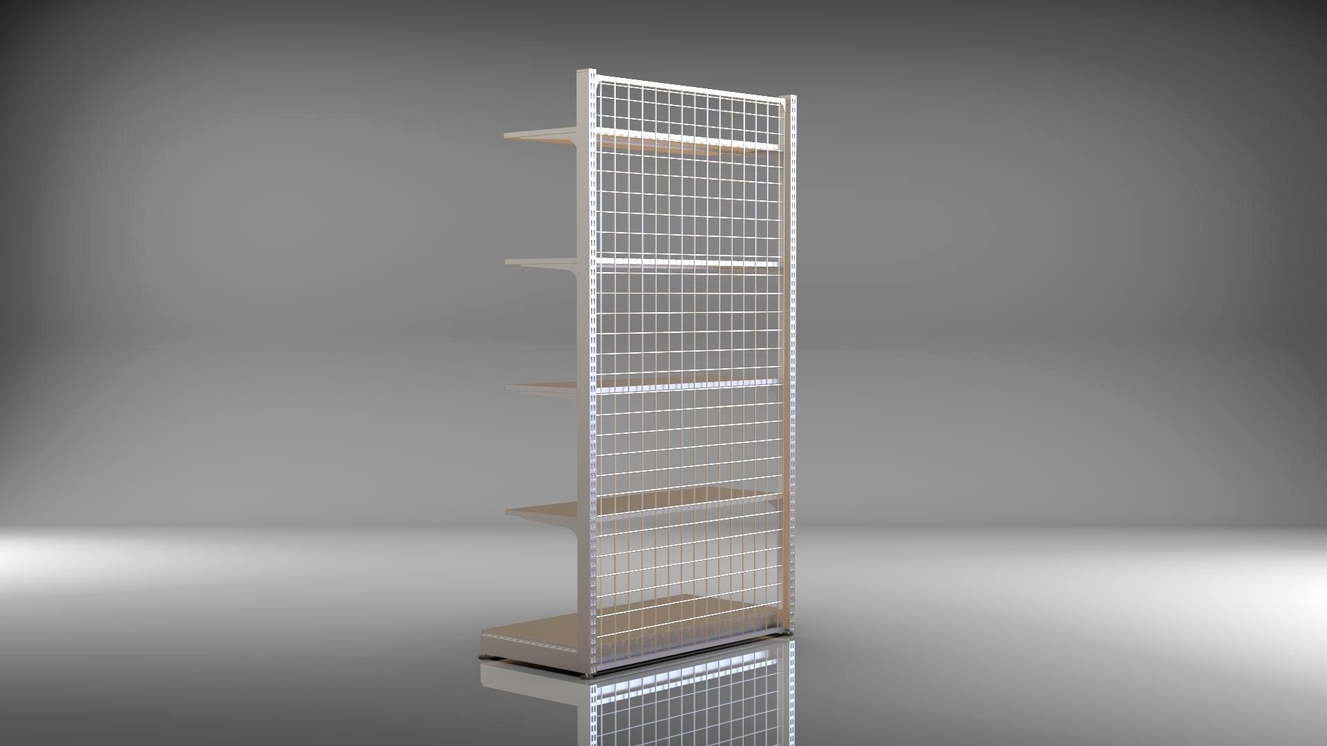 END SHELF  3D model_3