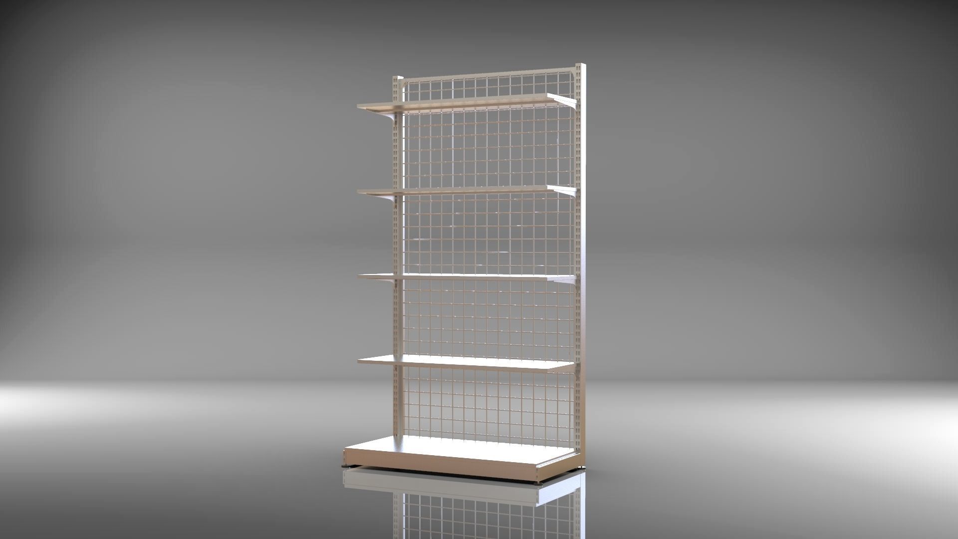 END SHELF  3D model_6