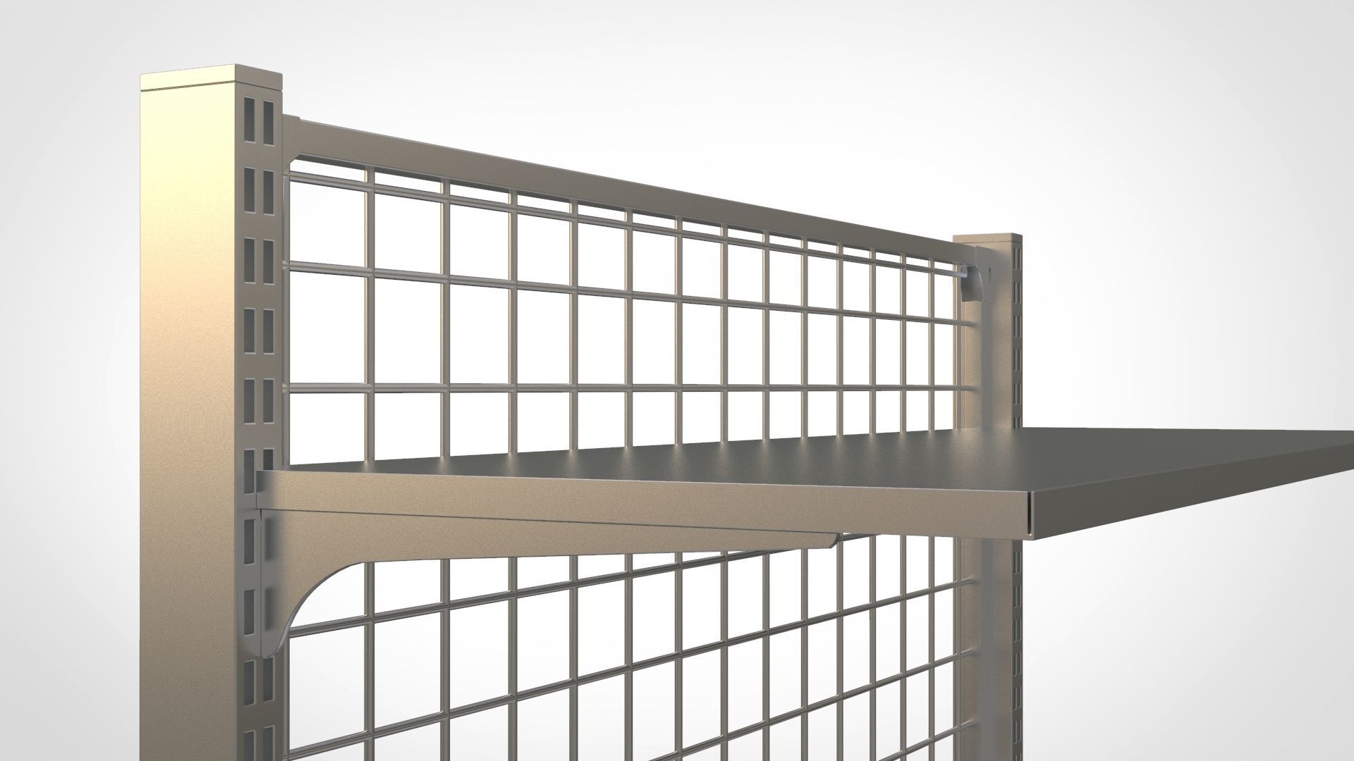 END SHELF  3D model_16