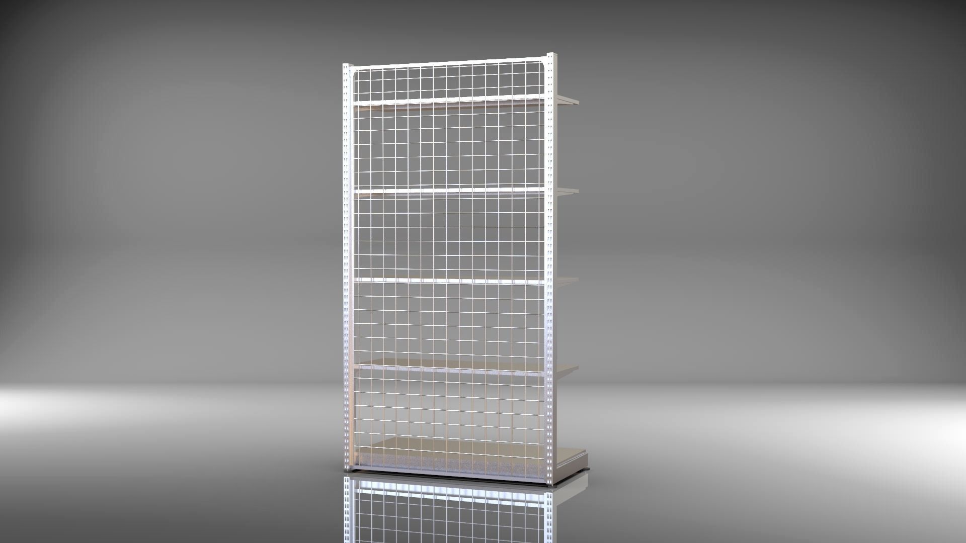 END SHELF  3D model_8