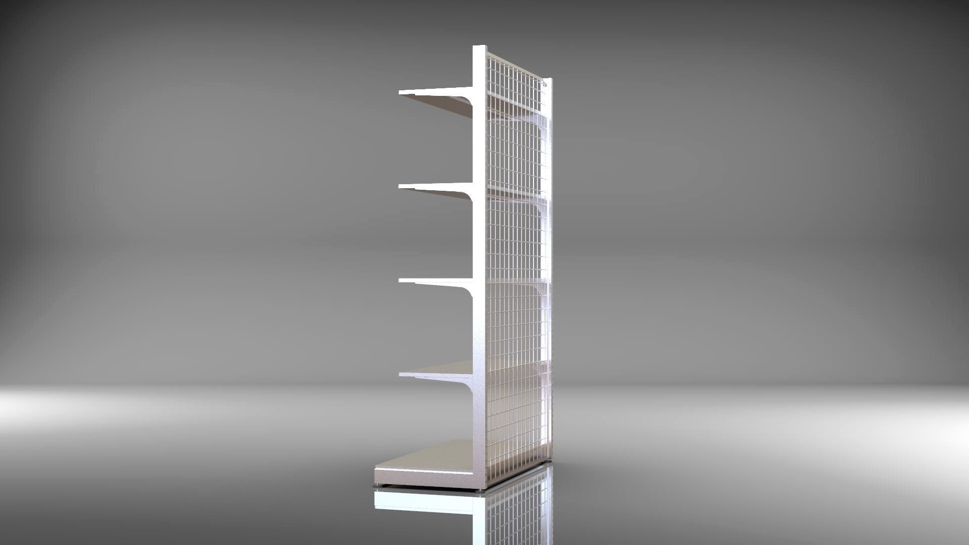 END SHELF  3D model_4
