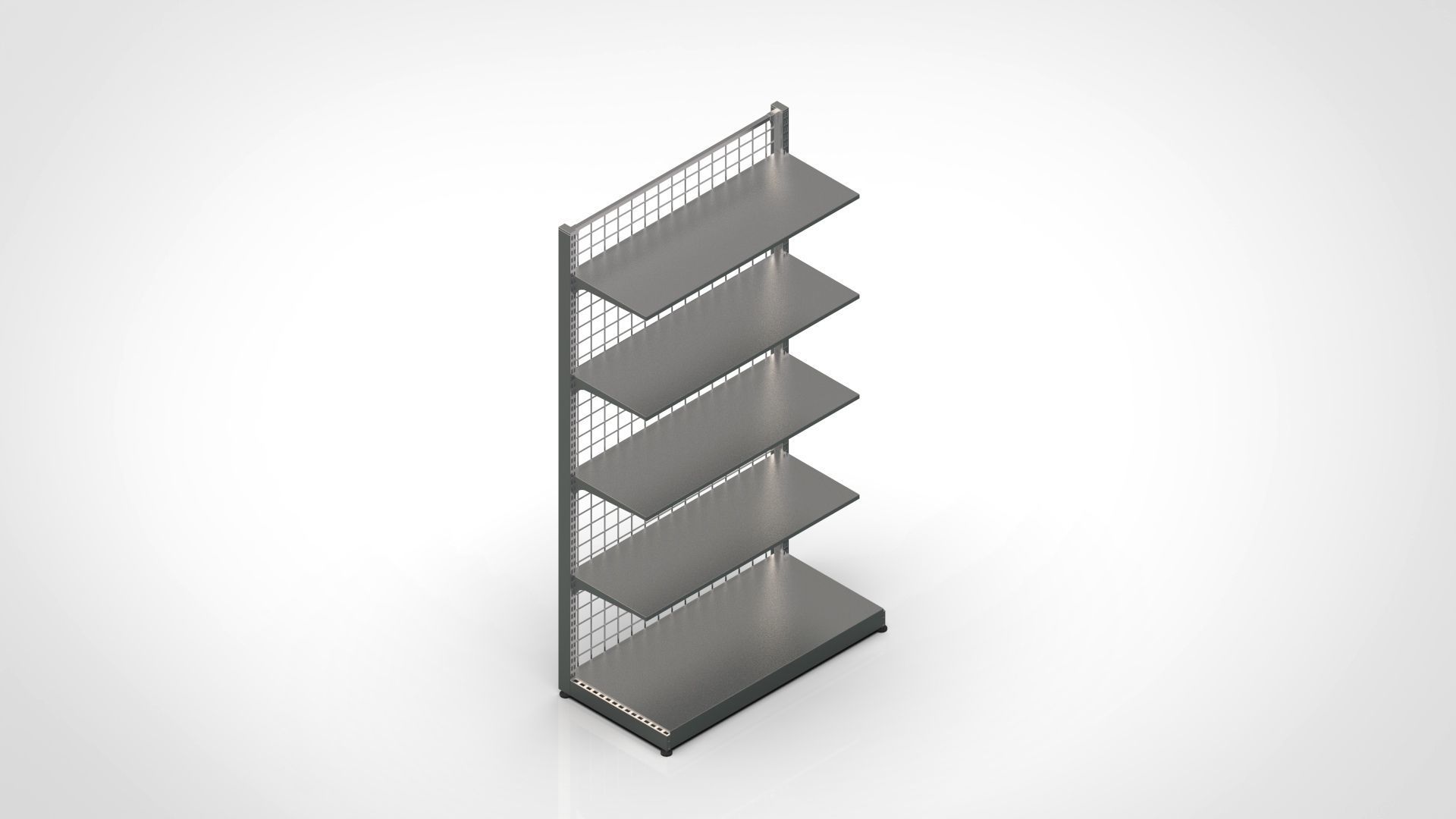 END SHELF  3D model_2