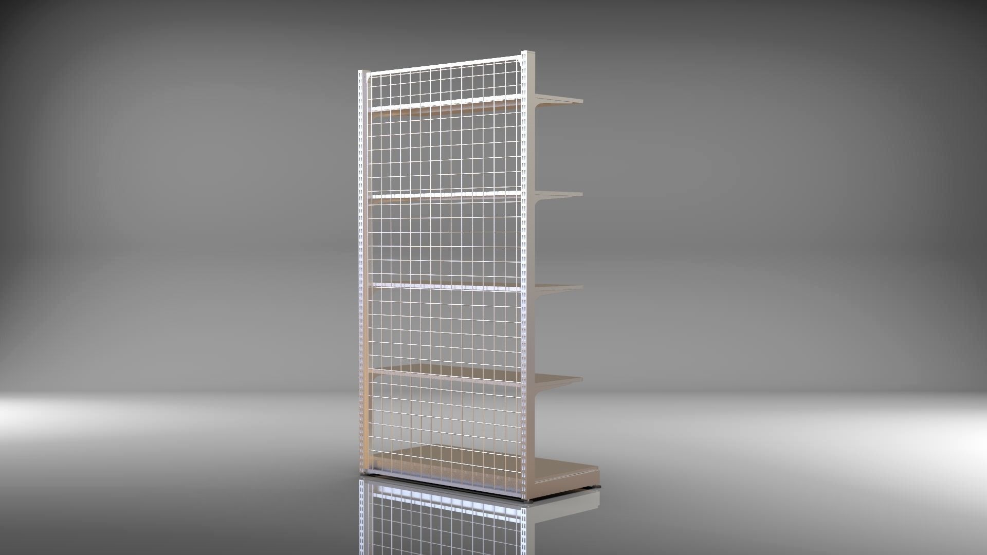 END SHELF  3D model_10