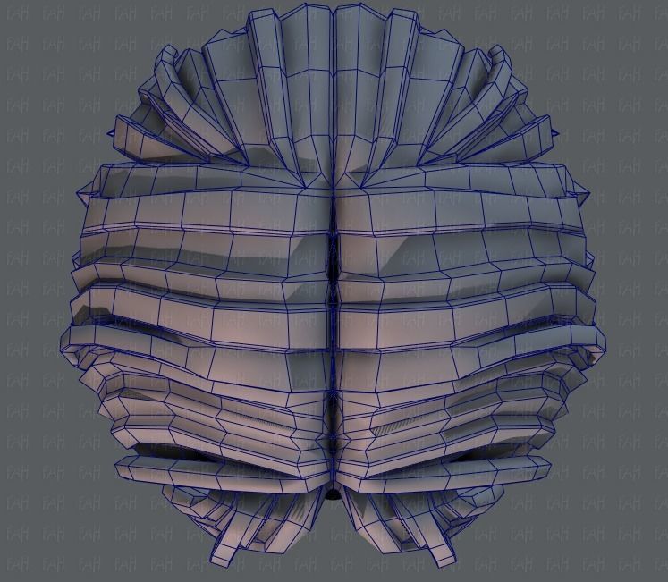 3D Hair style for boy V35 Low-poly 3D model_36