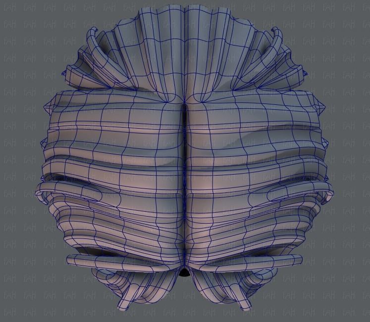 3D Hair style for boy V35 Low-poly 3D model_34