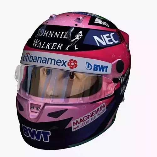 Perez helmet 2018